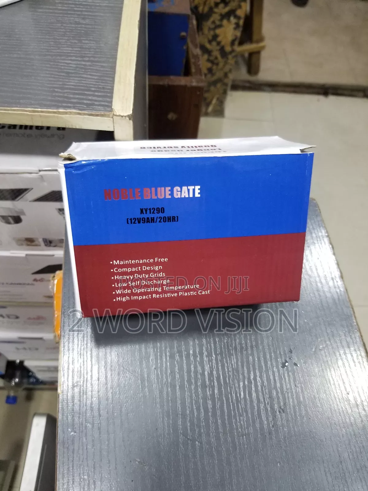 Noble Blue Gate Ups Battery (12v7ah)