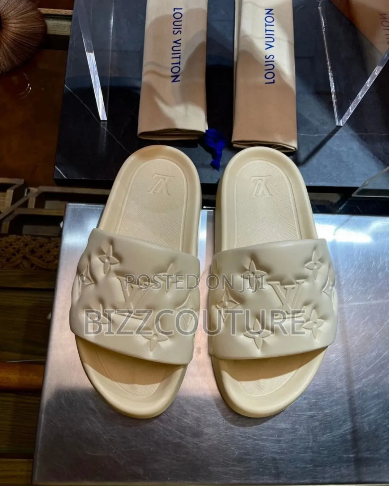 Original Louis Vuitton Slides Available in Store