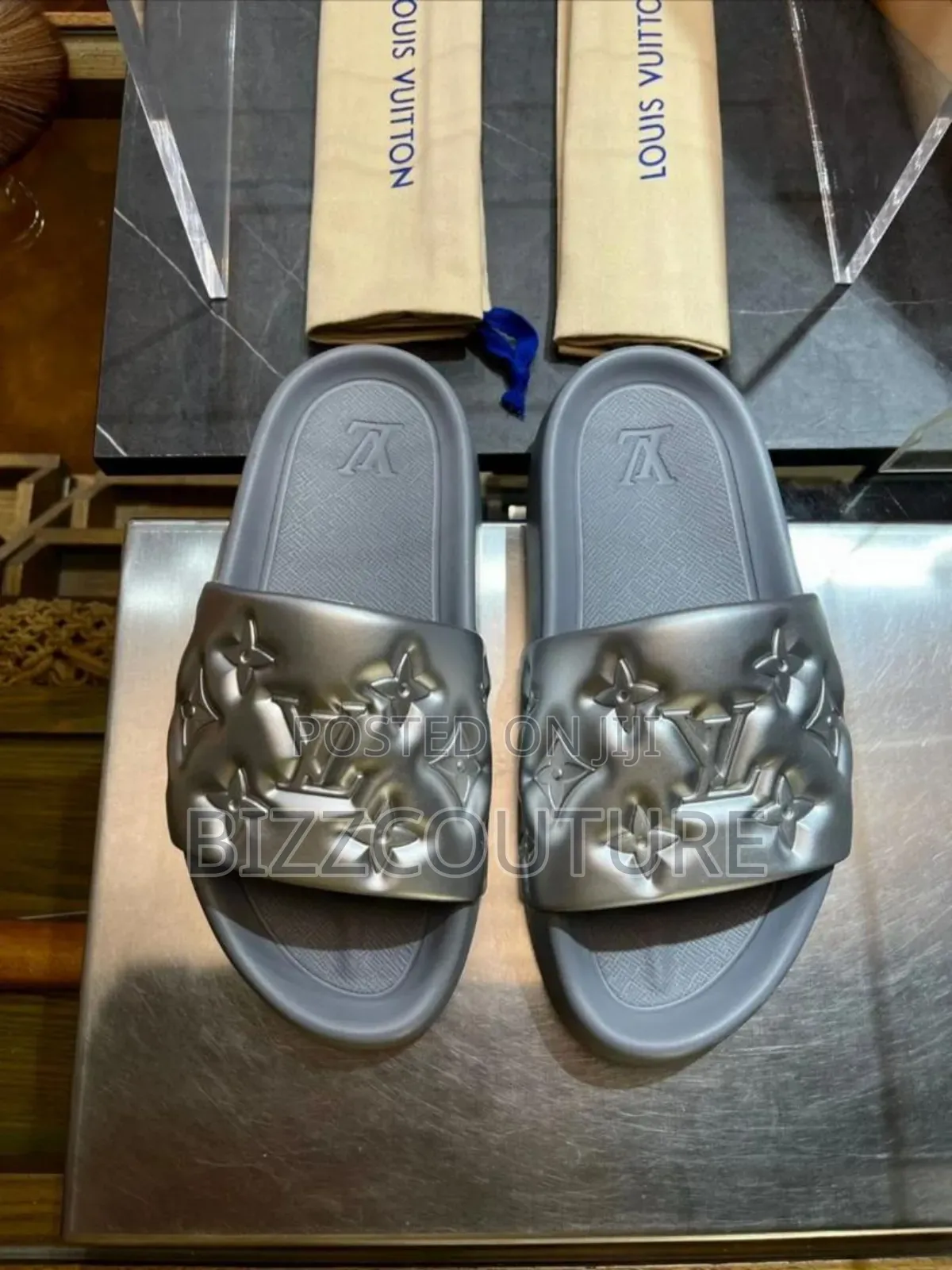 Original Louis Vuitton Slides Available in Store