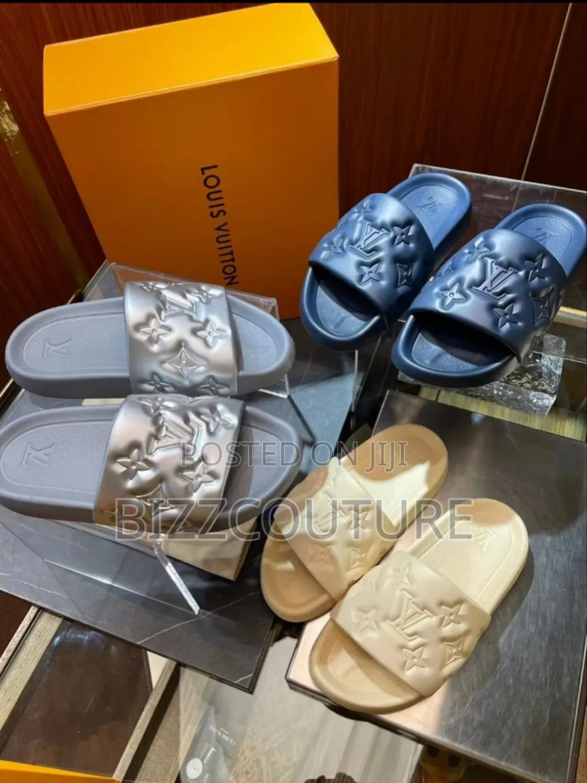 Original Louis Vuitton Slides Available in Store