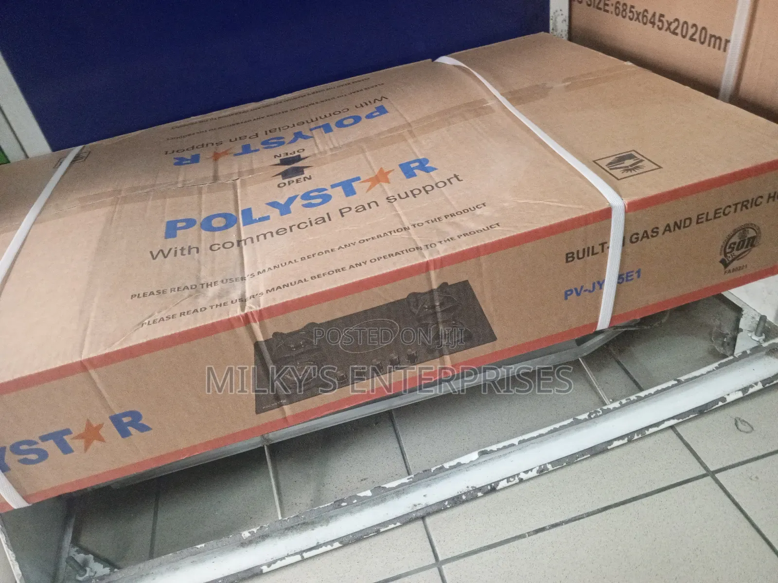 Polystar 4 Gas 1 Electric Cooker