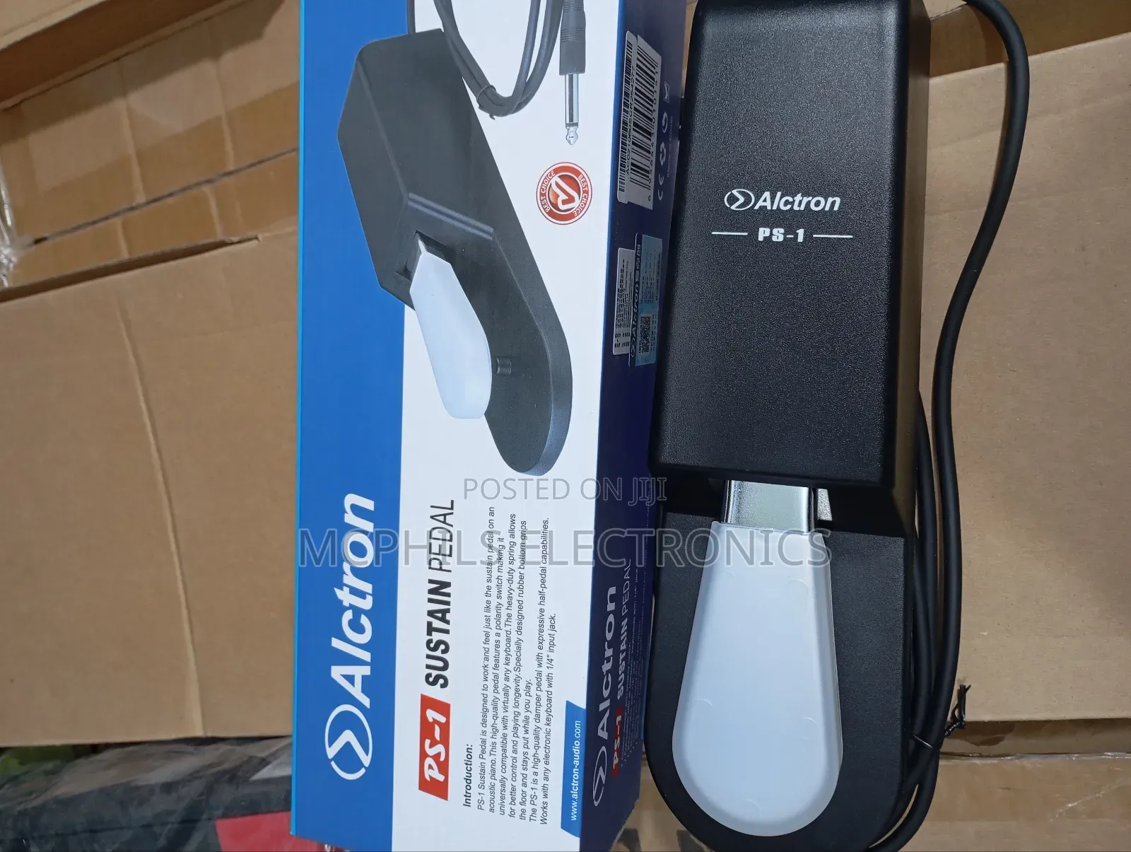 Alctron Professional Keyboard Sustain Pedal