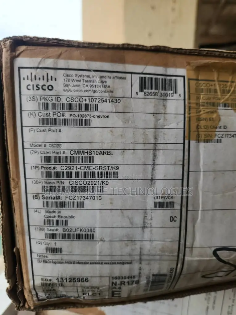 Cisco 2921-Cme-SRST/ Router - C2921-Cme-SRST/