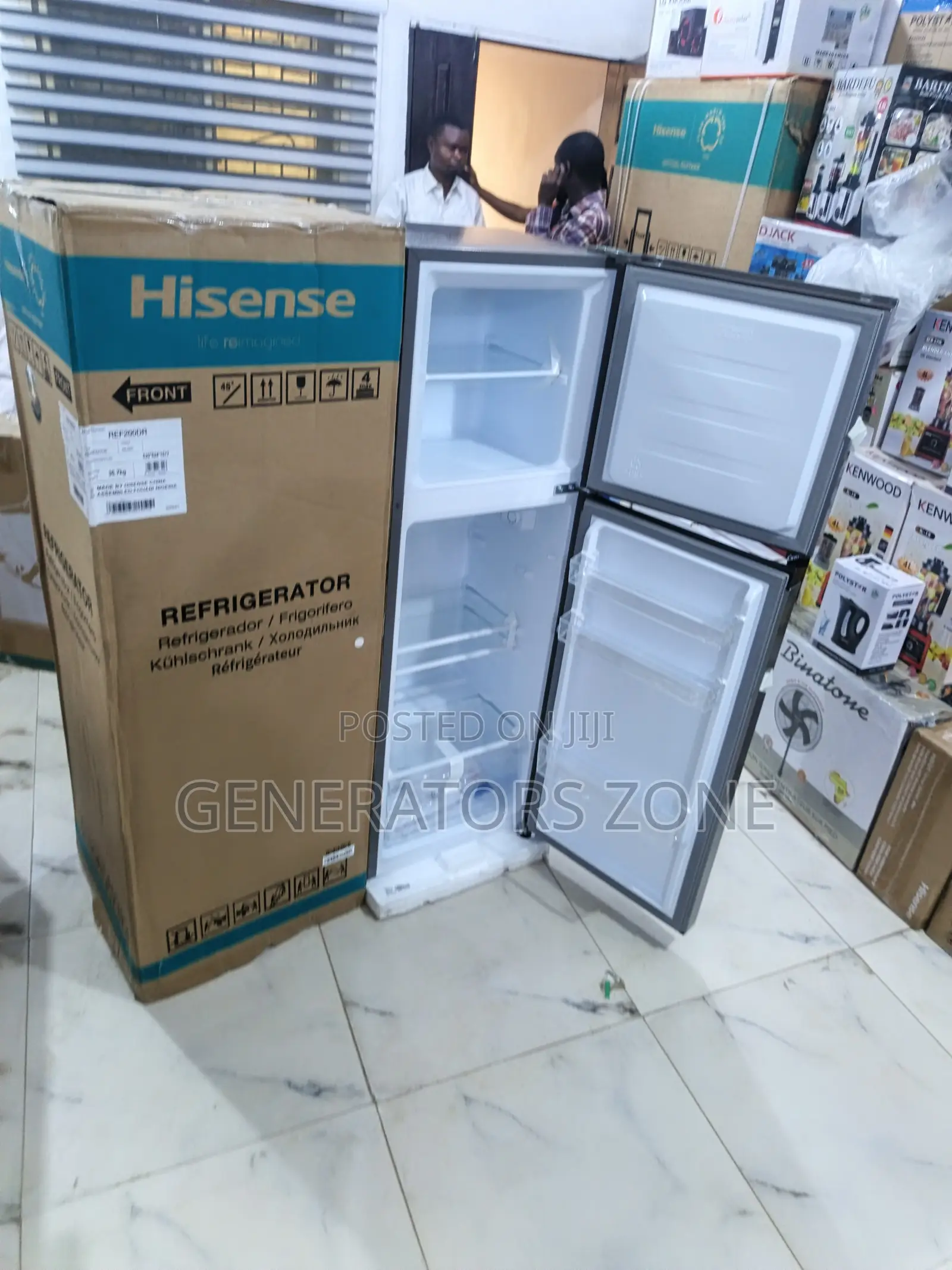 Hisense 200dr 154 Litres Double Door Fridge – Family Size