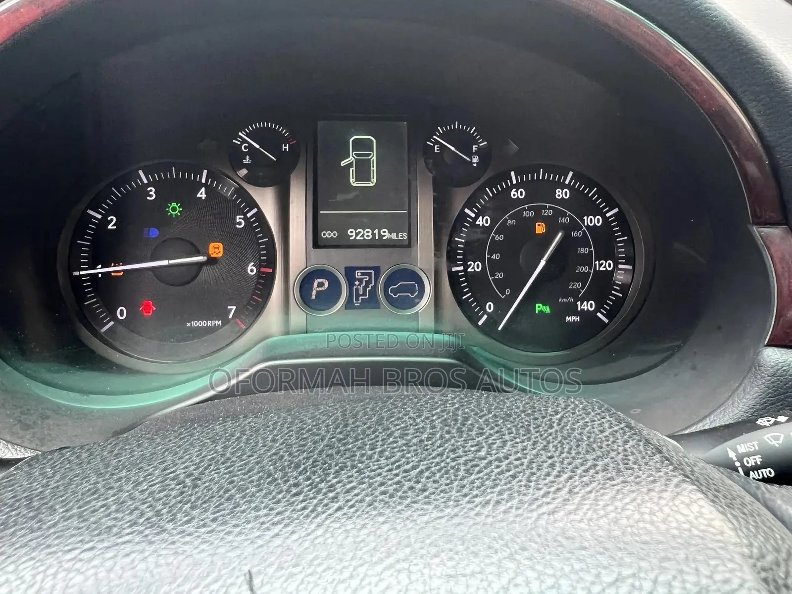 Lexus GX 460 2012 Black