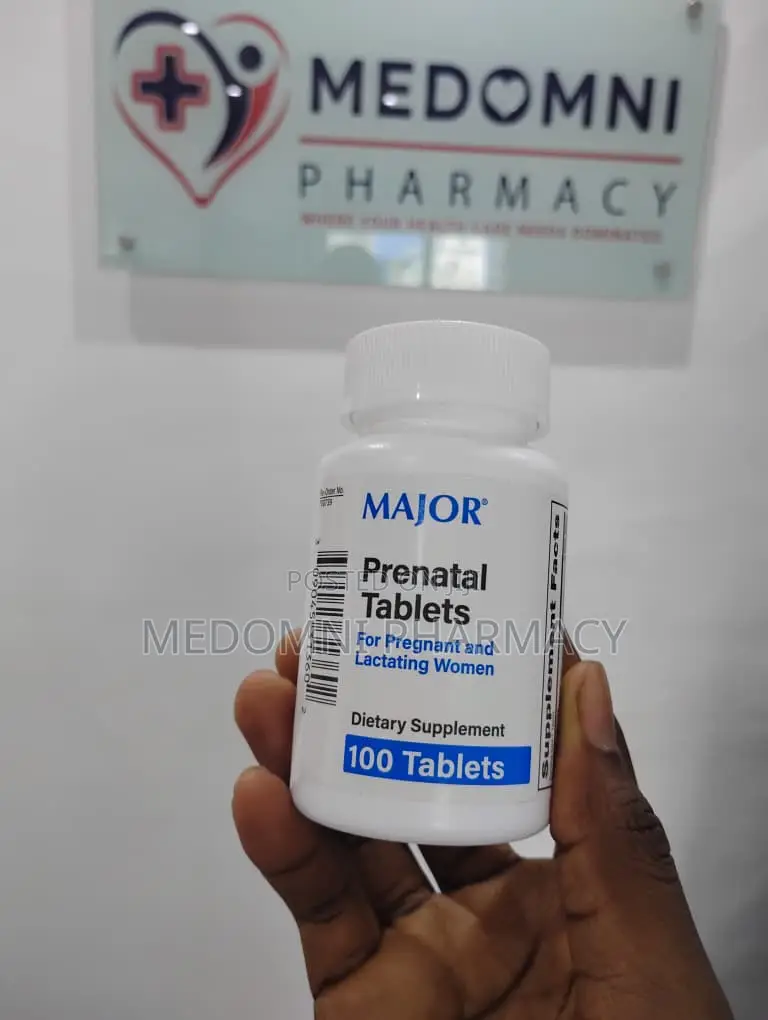 Major Prenatal Multivitamin – 100 Tablets