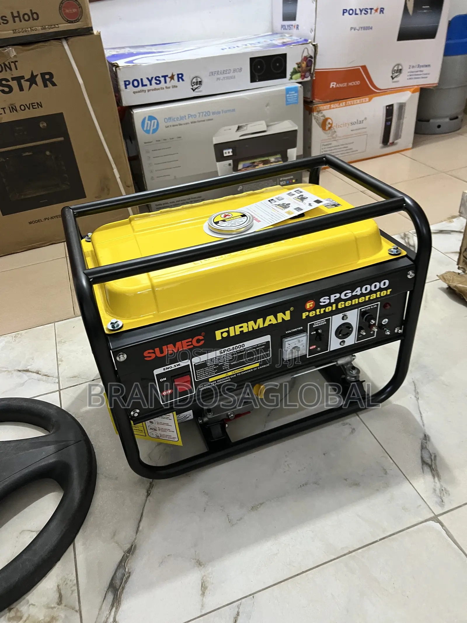 Firman Generator Spg4000 – 3.3kva With Strong Output