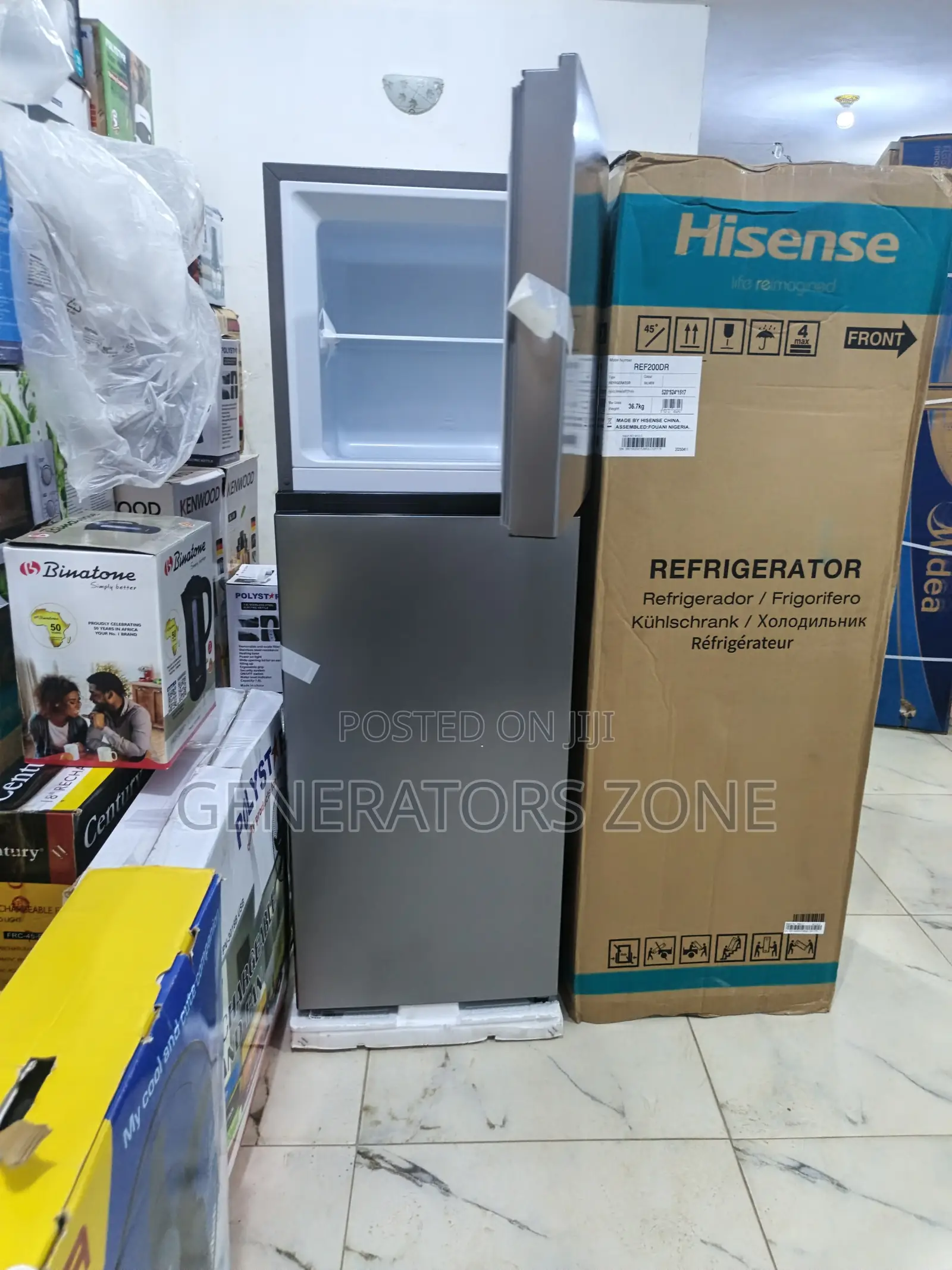Everyday Use – Hisense 200dr 154l Double Door Fridge