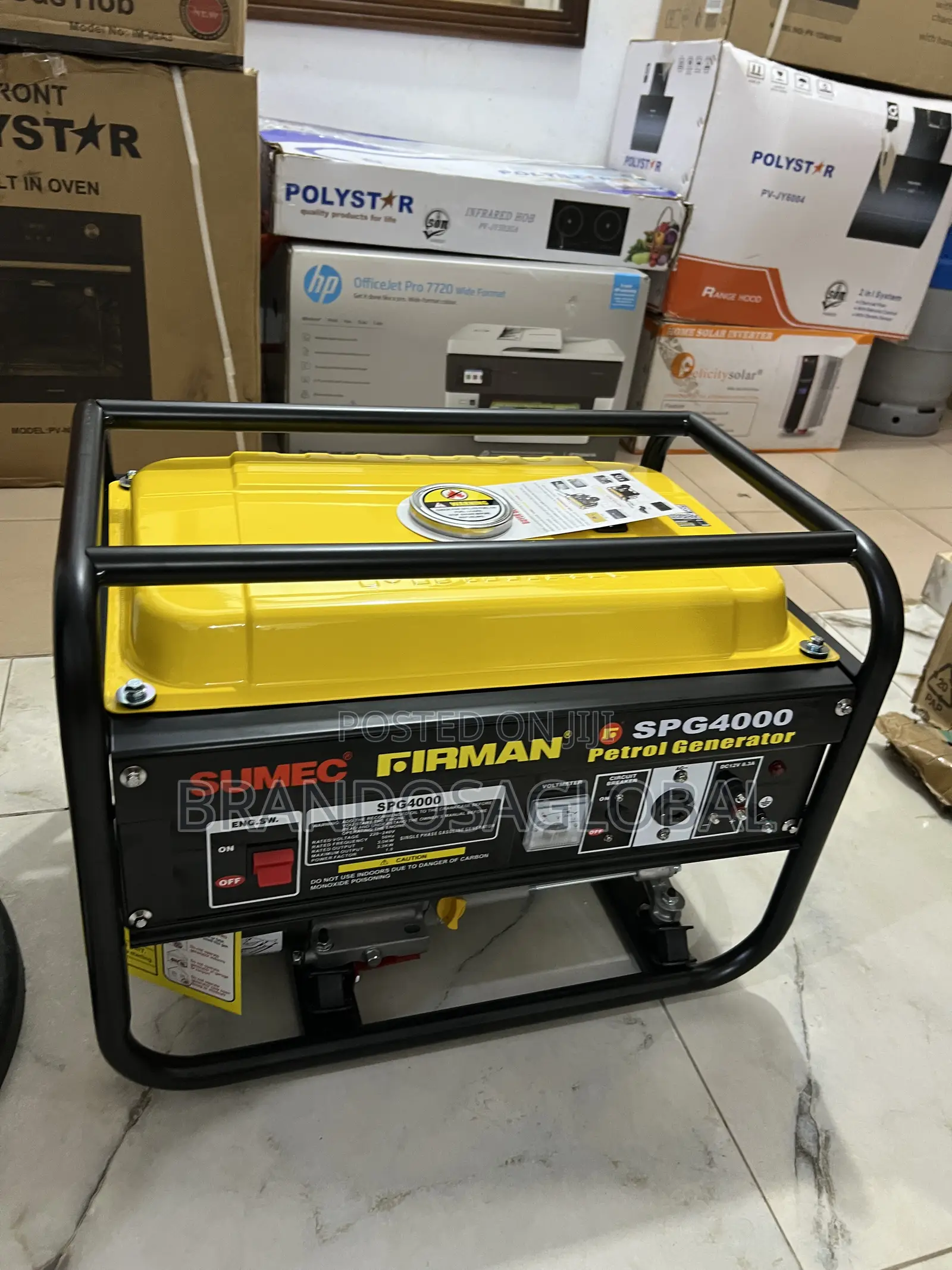Spg4000 Sumec Firman Gen – 3.3kva for Stable Power