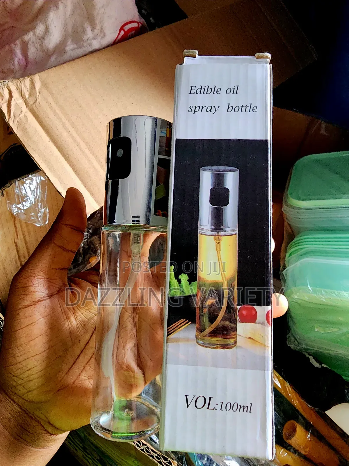 100ml Oil Spray Bottle for Healthy Cooking Frying