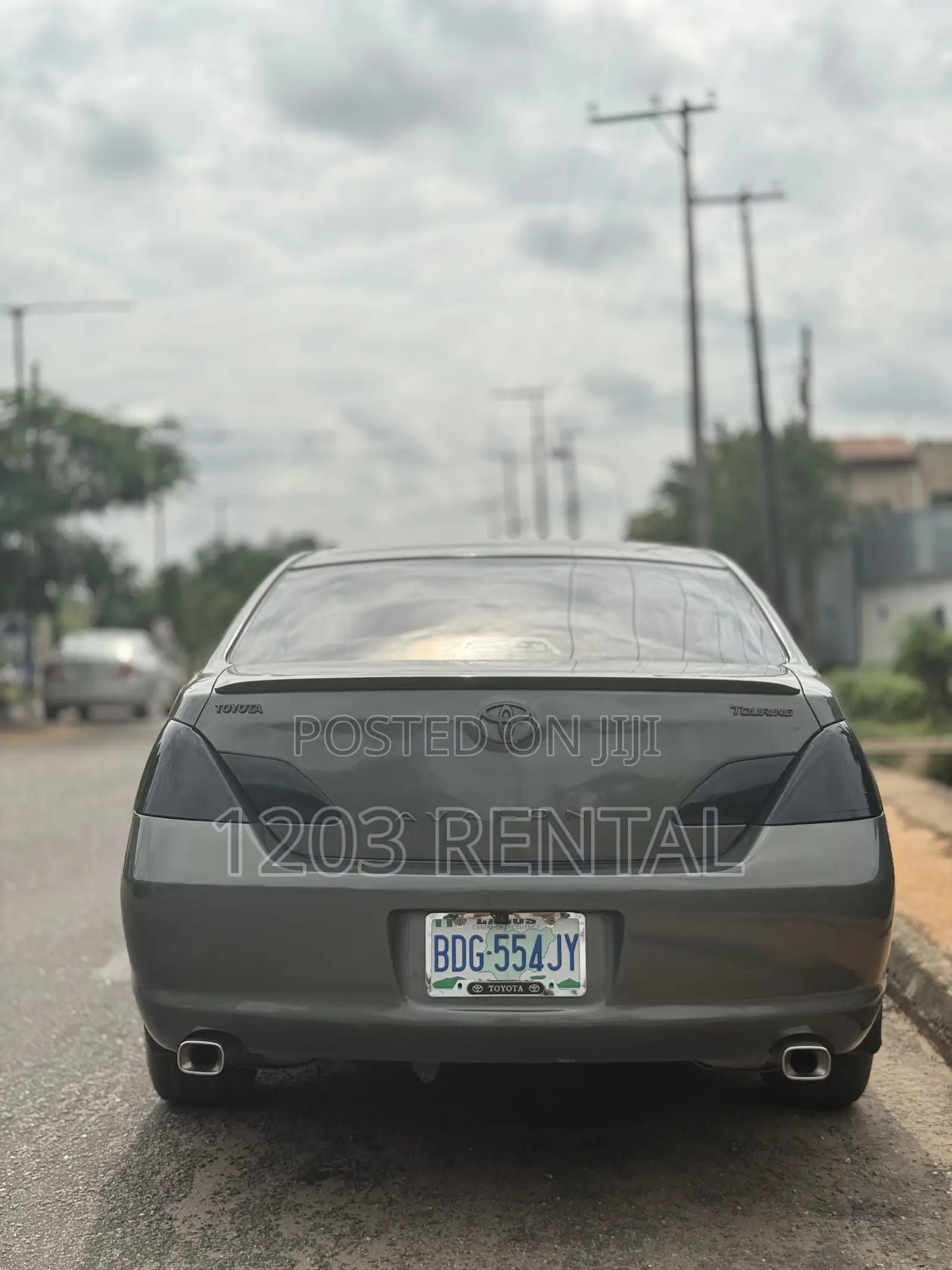 Toyota Avalon Now Available on Rental/Self Drive Option Too