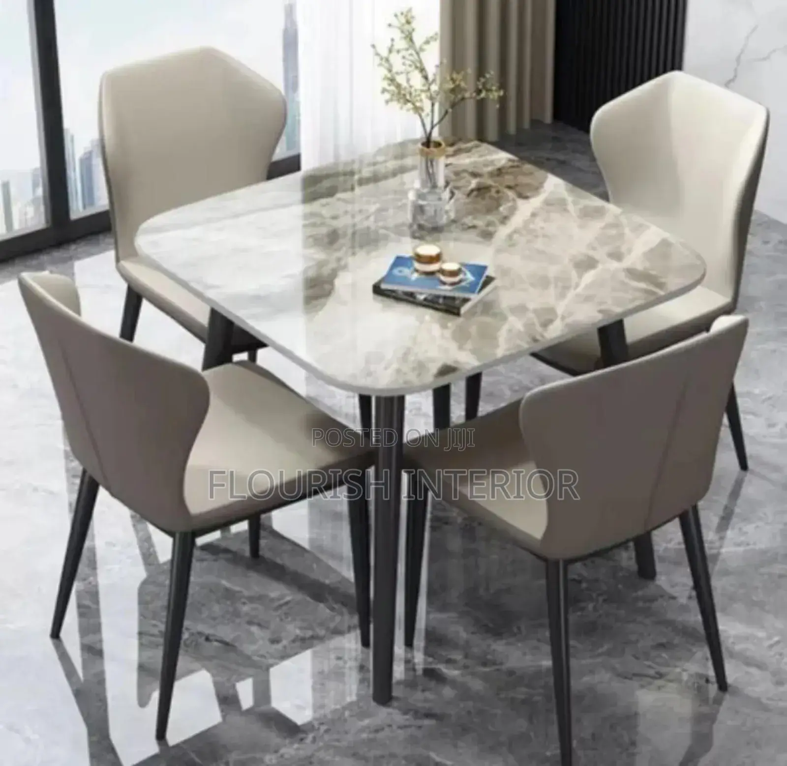 Exquisite Design Luxury Marble Set by 4
