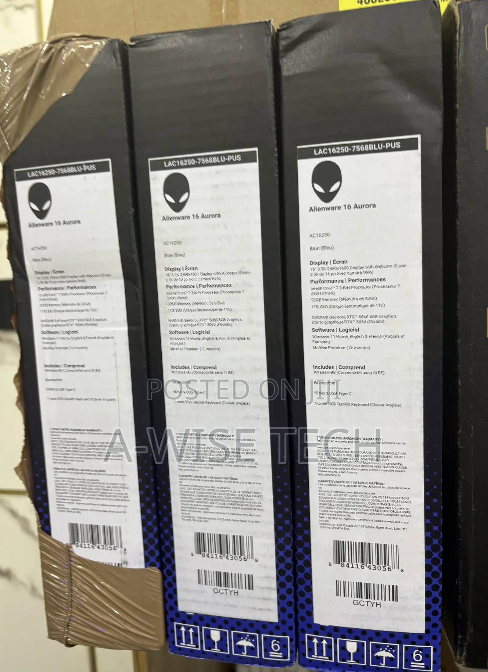 New Laptop Dell Alienware Aurora R16 32GB Intel Core Ultra 7 SSD 1T