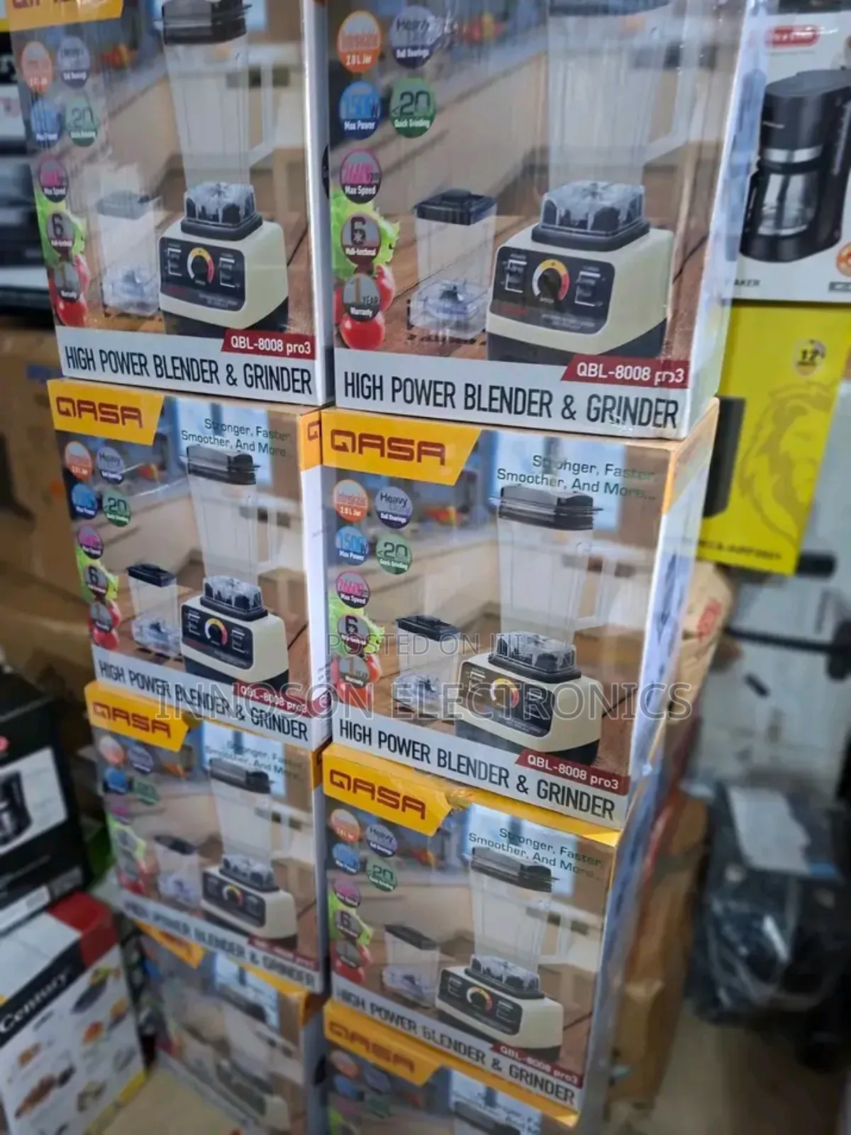 Qasa Heavy Duty Blender 2500watts