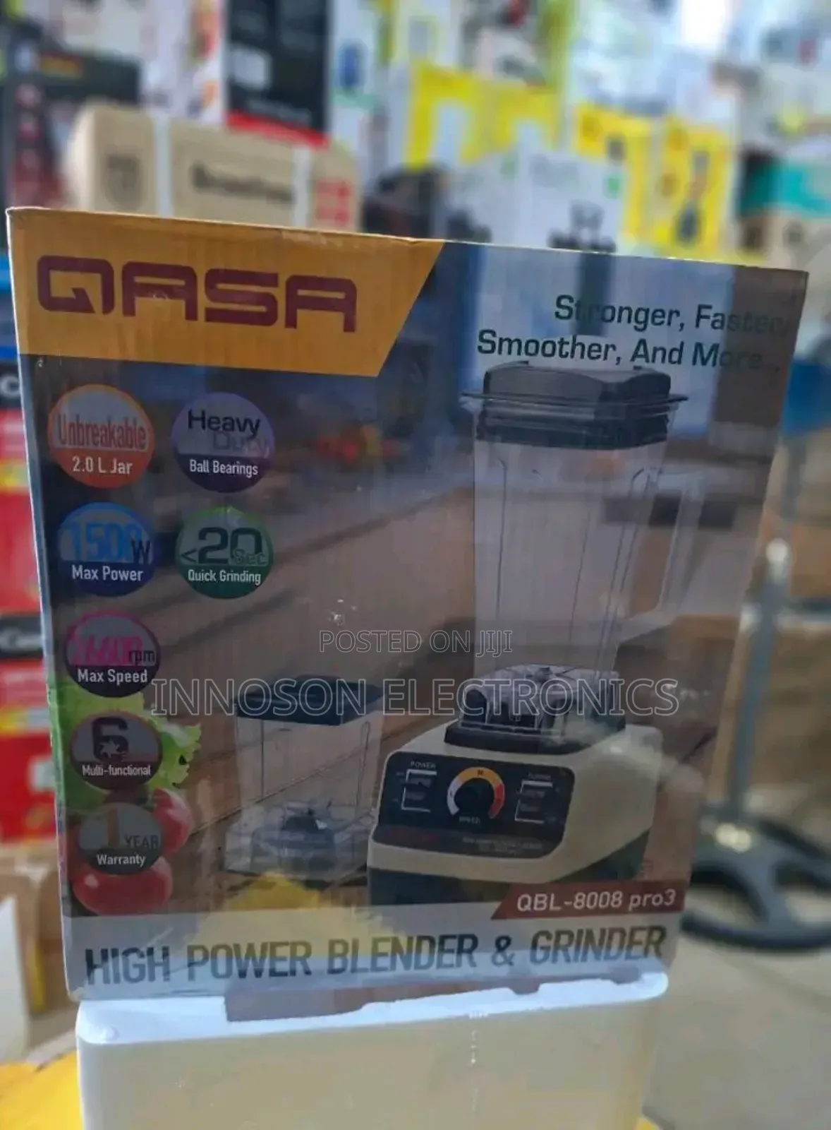 Qasa Heavy Duty Blender 2500watts