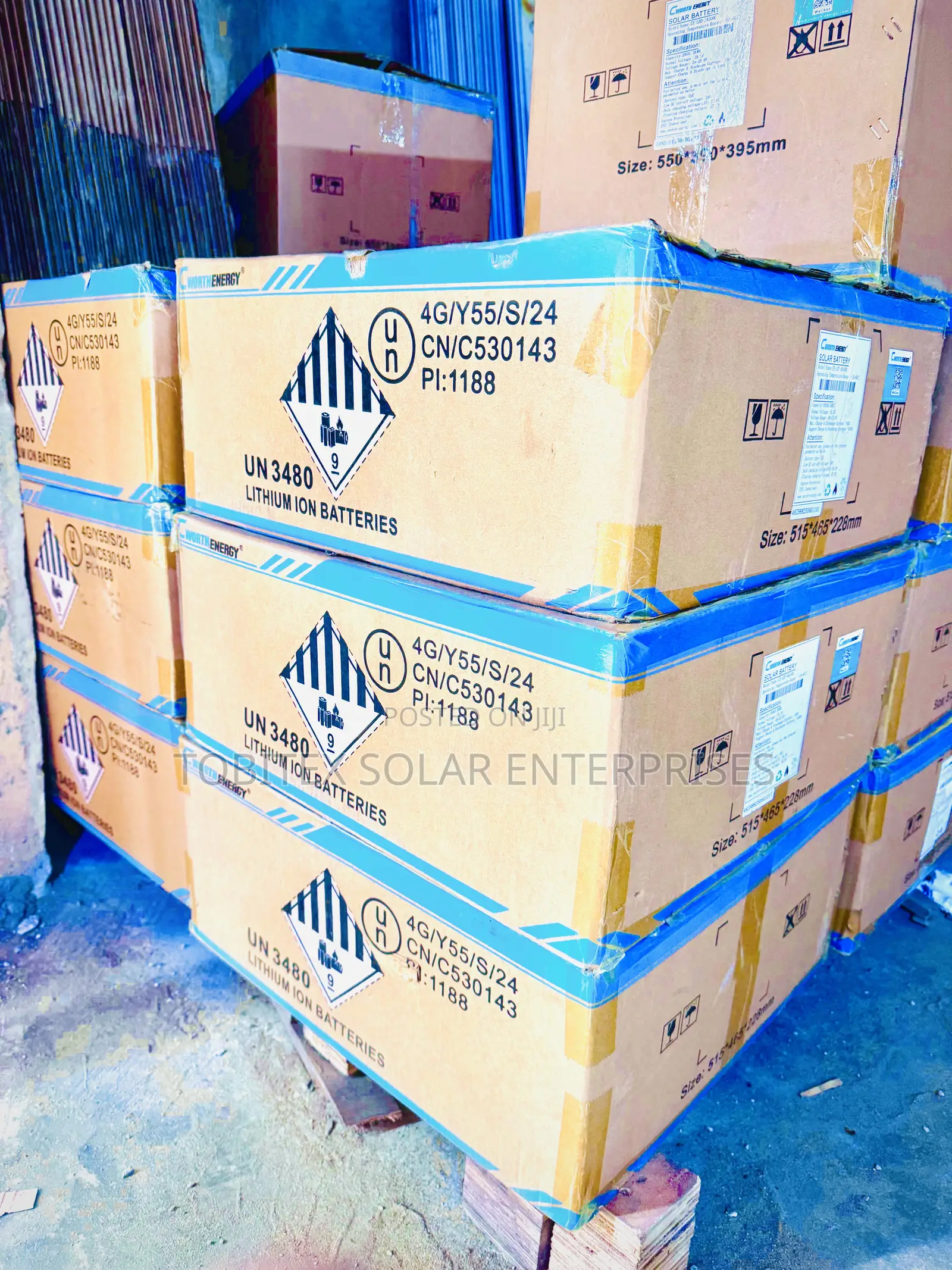 Cworth Energy Solar Power Lithium Batteries 5kwh
