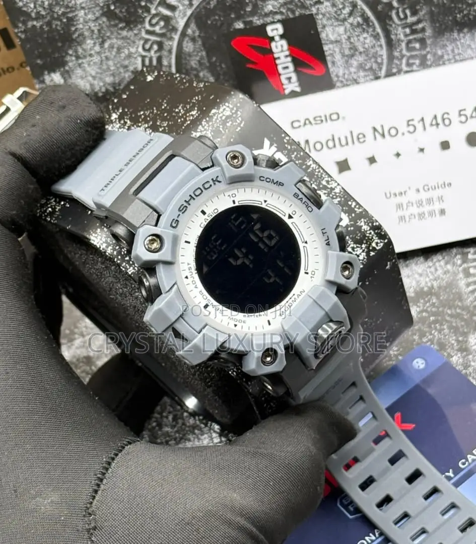 G-Shock Casio Quality Men Rubber Strap Wristwatch