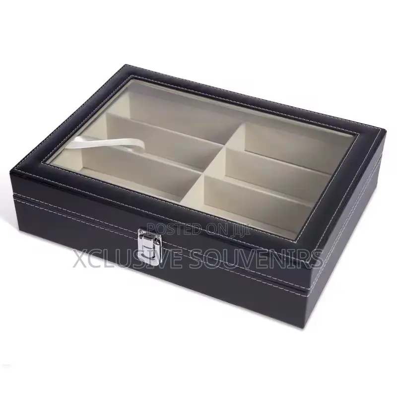 Luxury Luxury Pu Leather 8 Slots Sunglasses Display Box