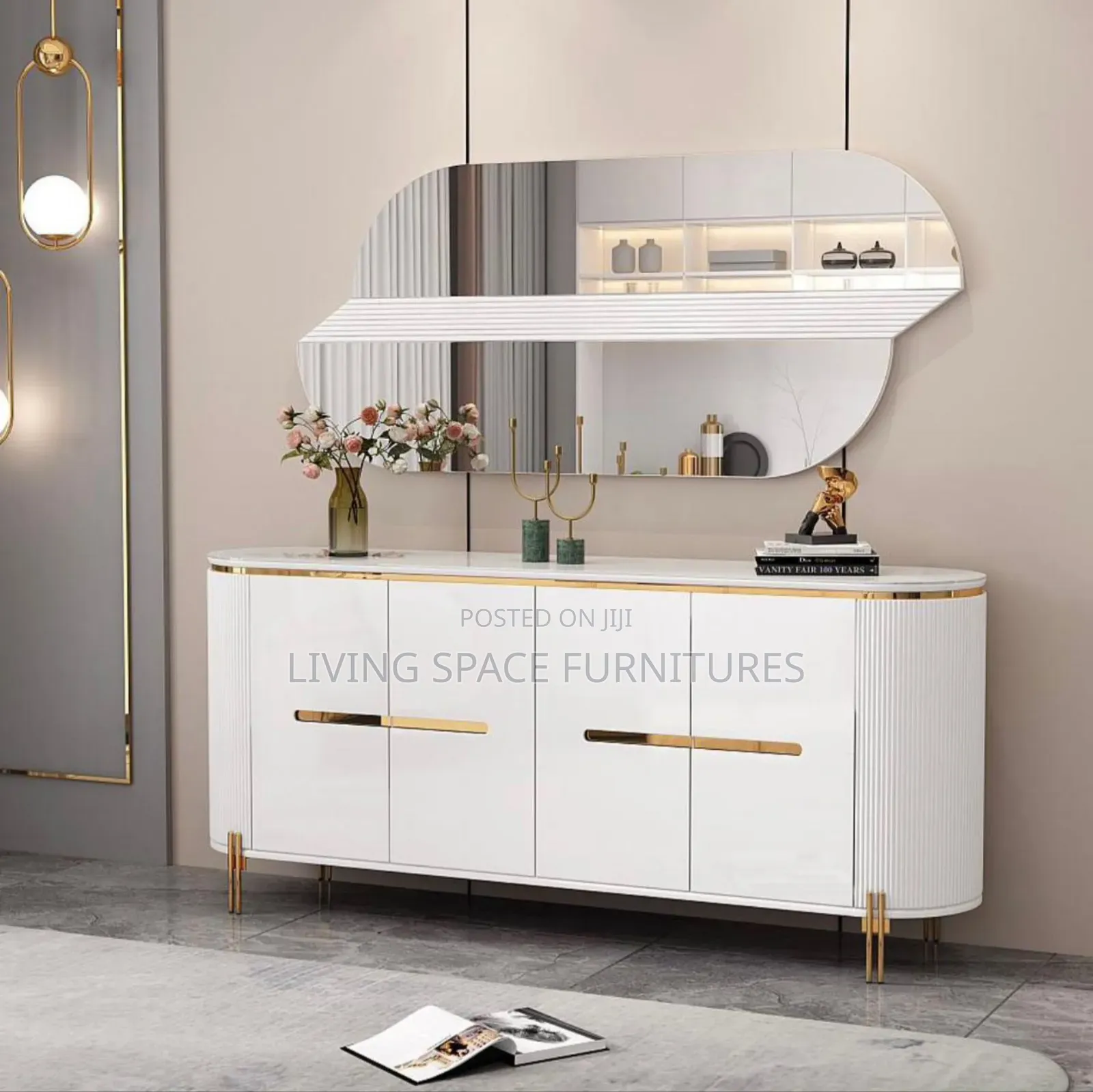 Sideboard Buffet With Mirror