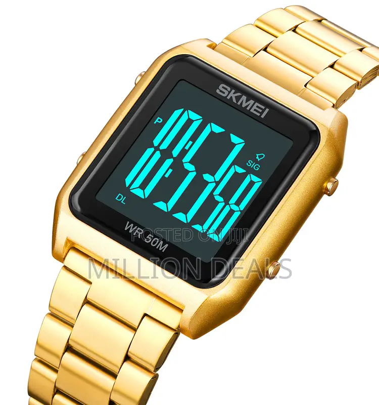Men's Waterproof Stainless Steel Wrist Watch