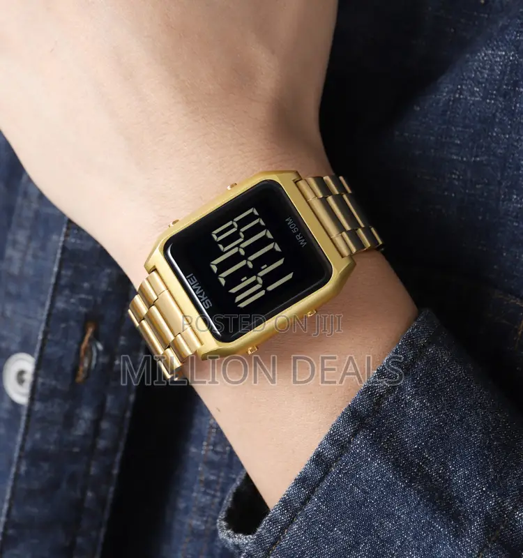 Men's Waterproof Stainless Steel Wrist Watch