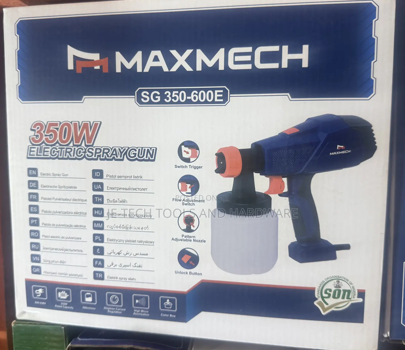 Maxmech Sg 350-600e Electric Spray Gun
