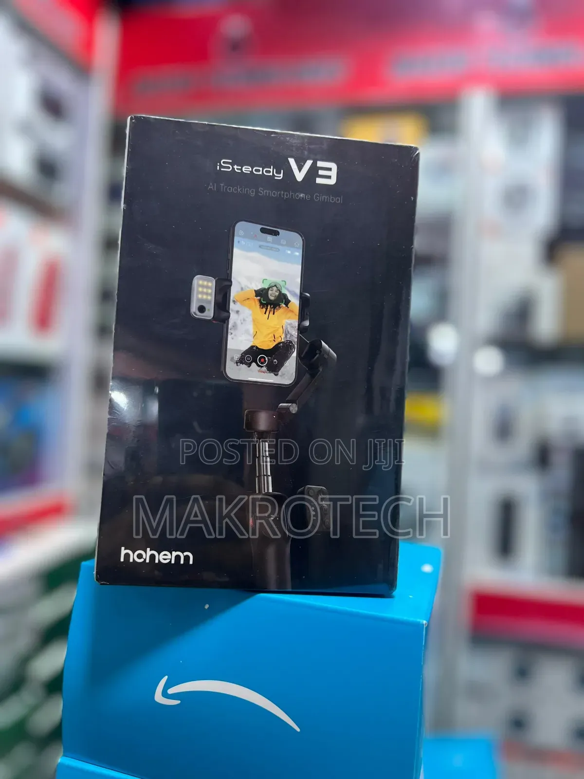 Hohem Isteady V3 Gimbal Stabilizer For iPhone, 3-axis Phone Gimbal,