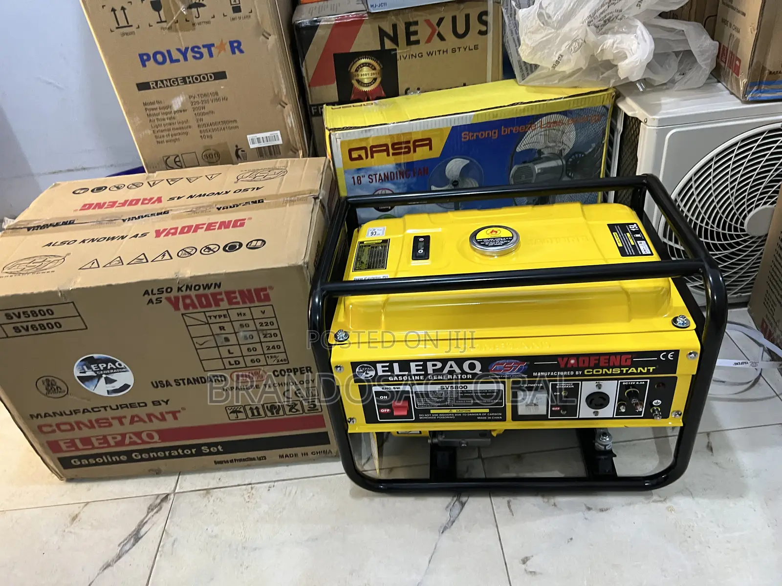 Elepaq Sv5800 Brand New Generator – 3.5kva Constant Power