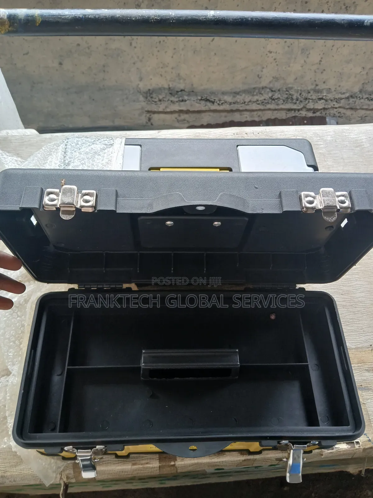 Plastic Iron Tools Box 17"