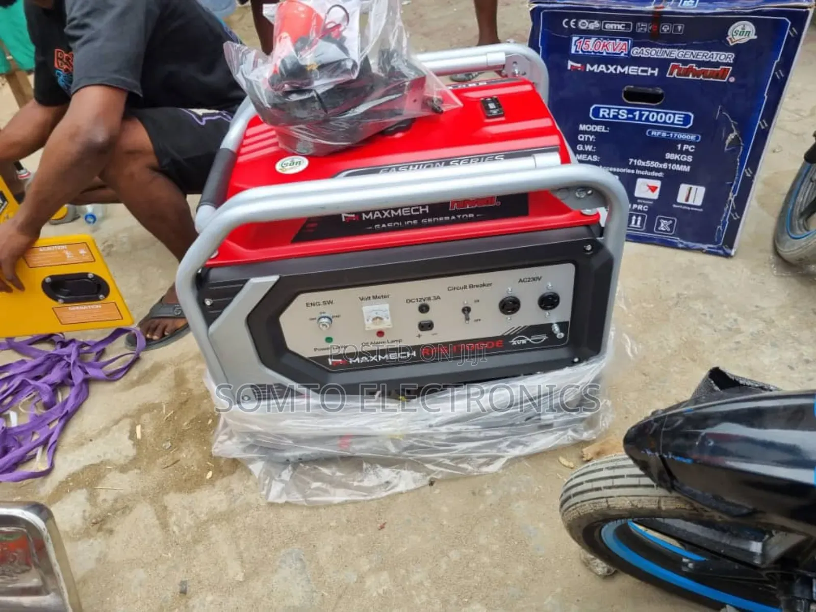 15kva Original Maxmech Generator With 100%Copper Coir