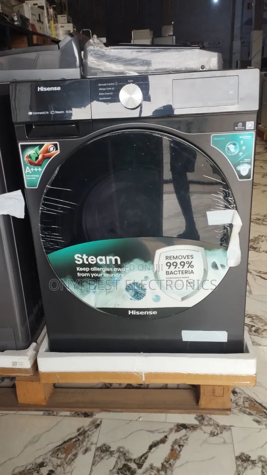 Hisense Front Load 10.5kg (Wf3s1043bt) Washing Machine
