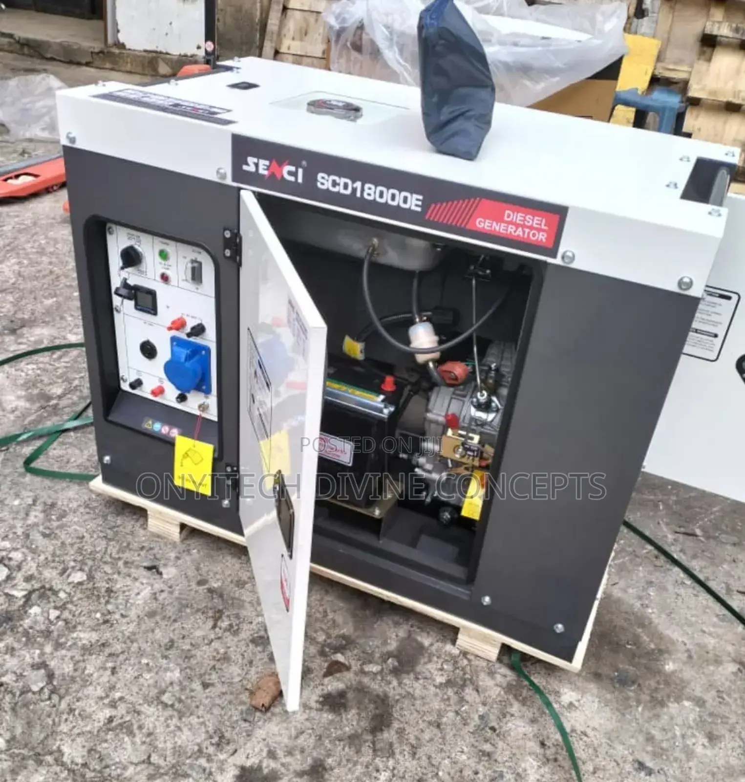 10kva Senci Diesel Heavy Duty and Soundproof Generator