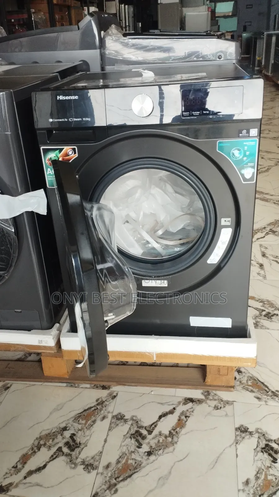 Hisense Front Load 10.5kg (Wf3s1043bt) Washing Machine