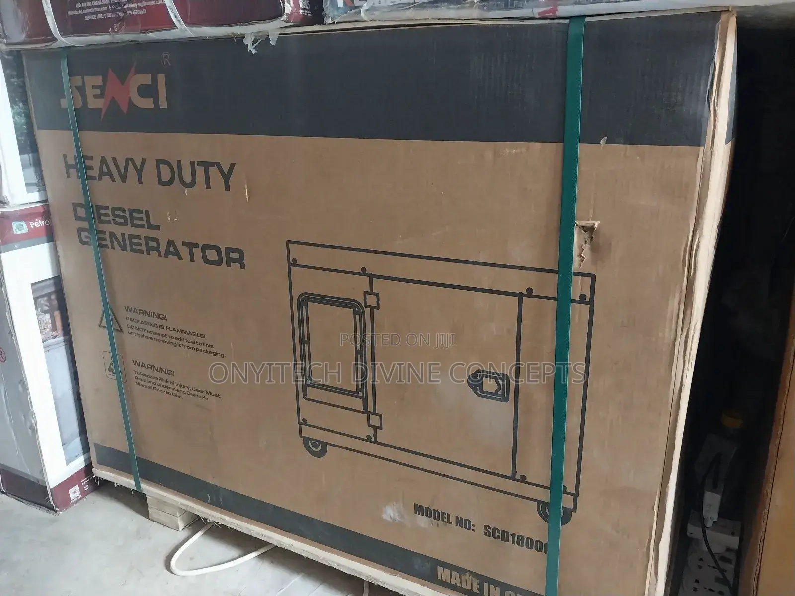 10kva Senci Diesel Heavy Duty and Soundproof Generator