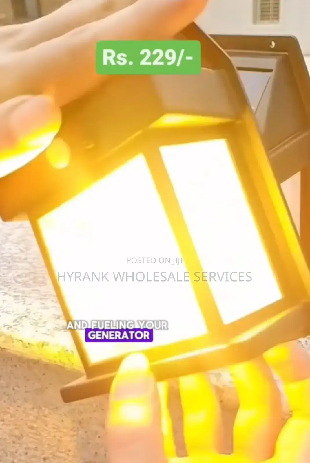 Solar Outdoor Light, Fence and Wall Lights