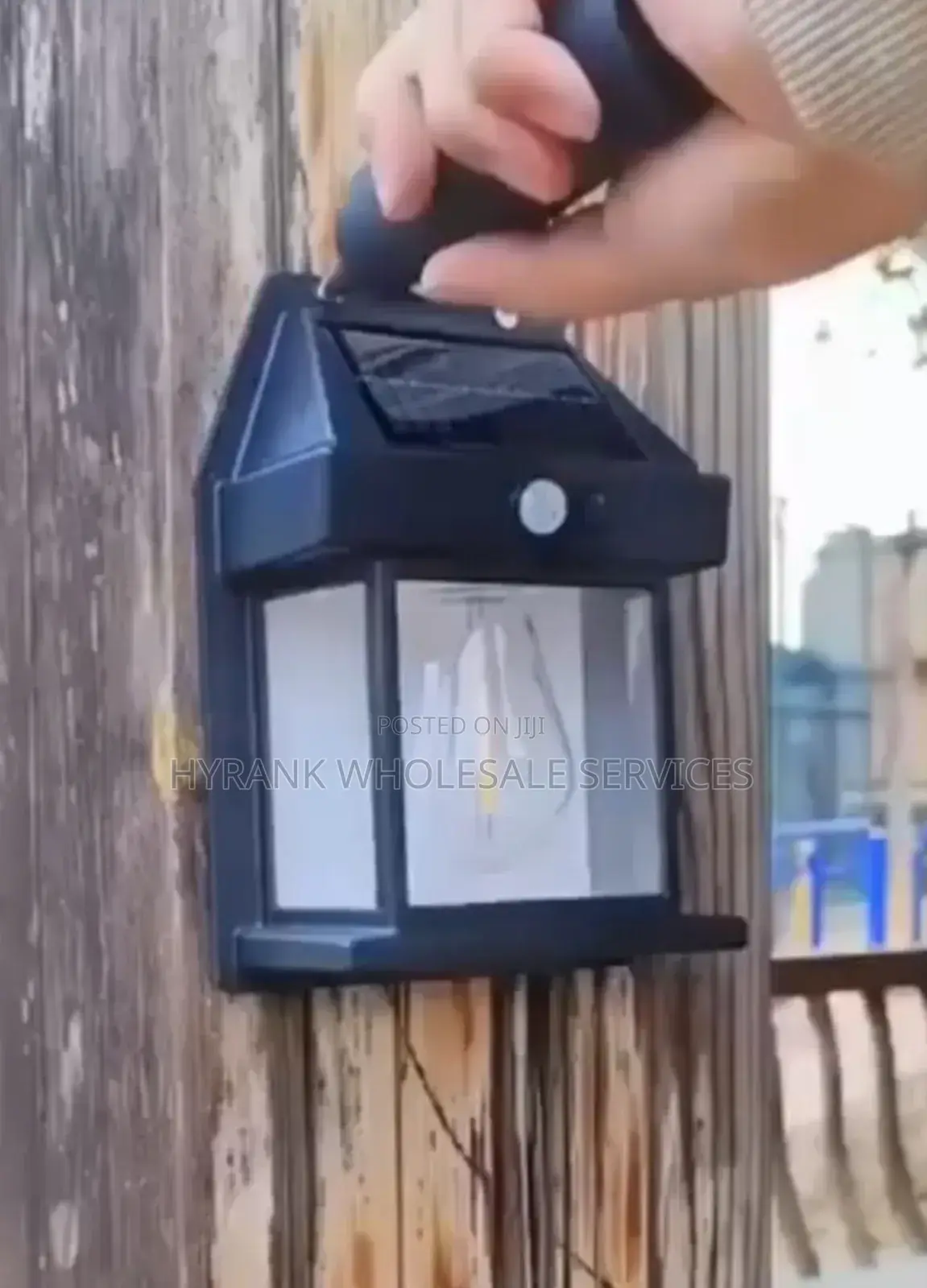 Solar Outdoor Light, Fence and Wall Lights
