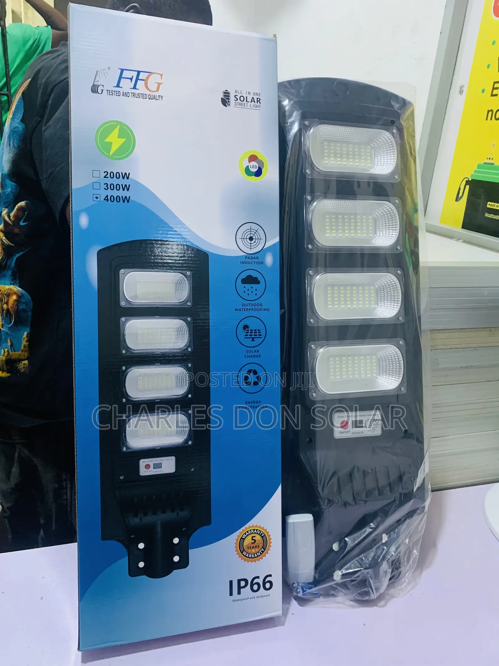 400w Solar Street Light