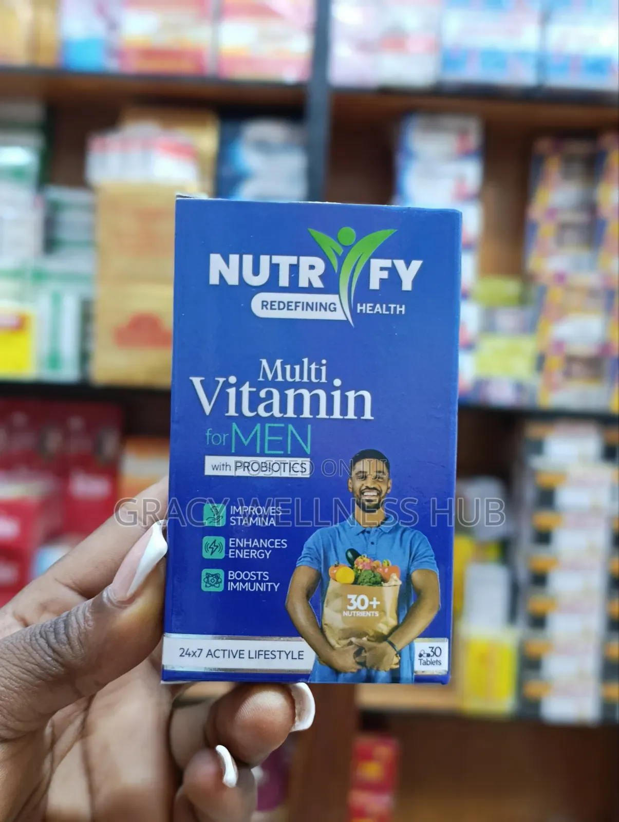 Nutrify Multi Vitamin for Men With Probiotics