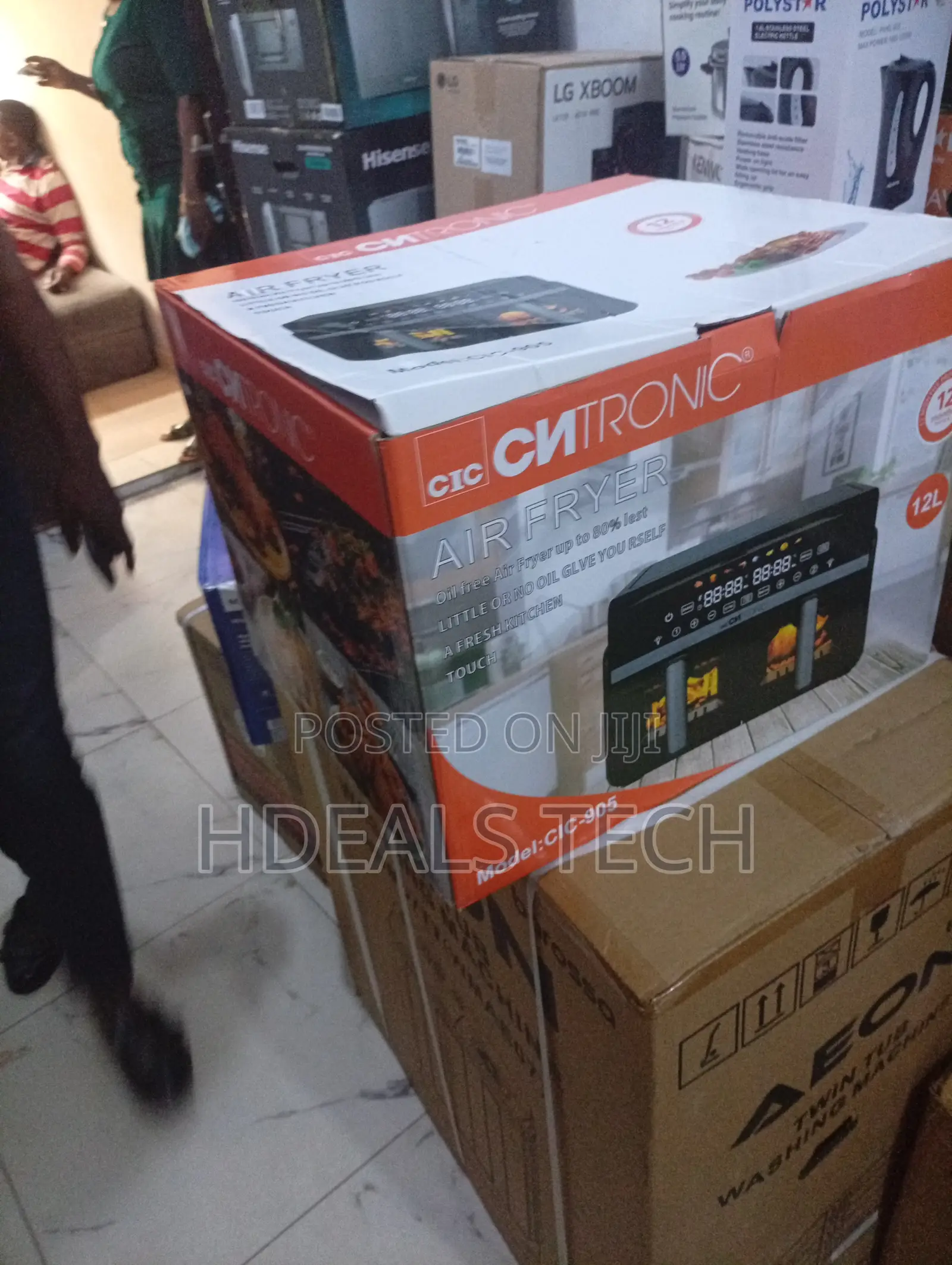 Cntronic Crisp Flow Air Fryer