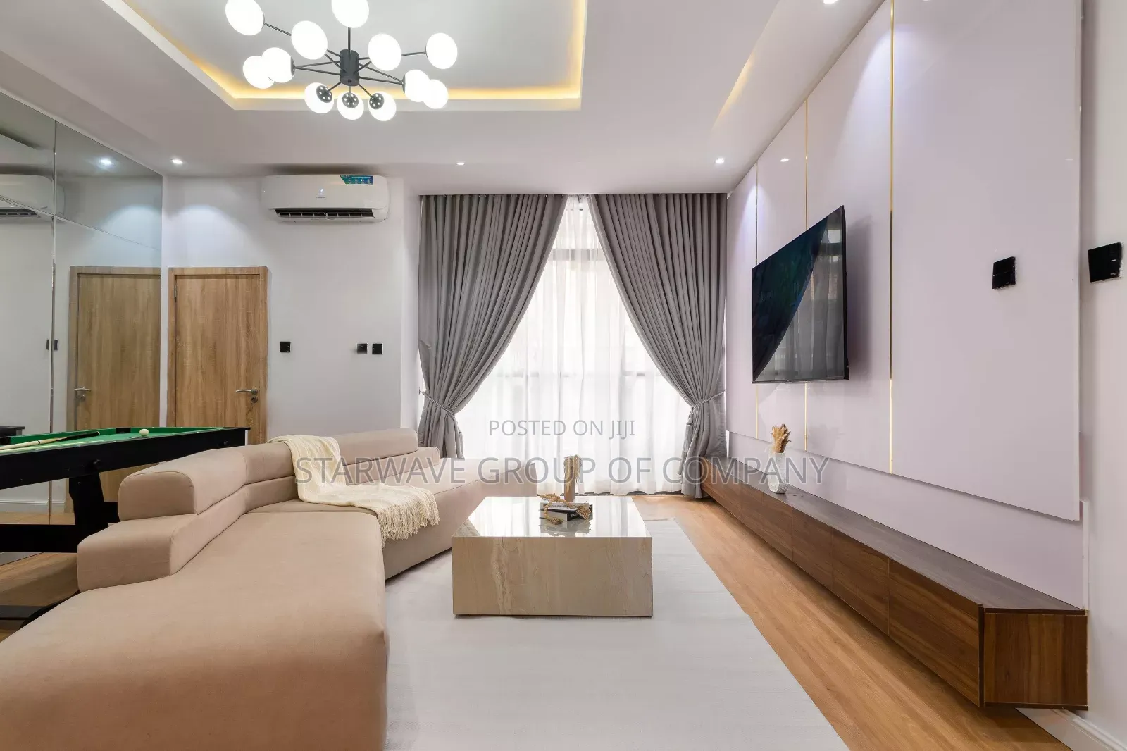 Luxuruous 2 Bedroom Apartment With Swimming Pool and Snooker