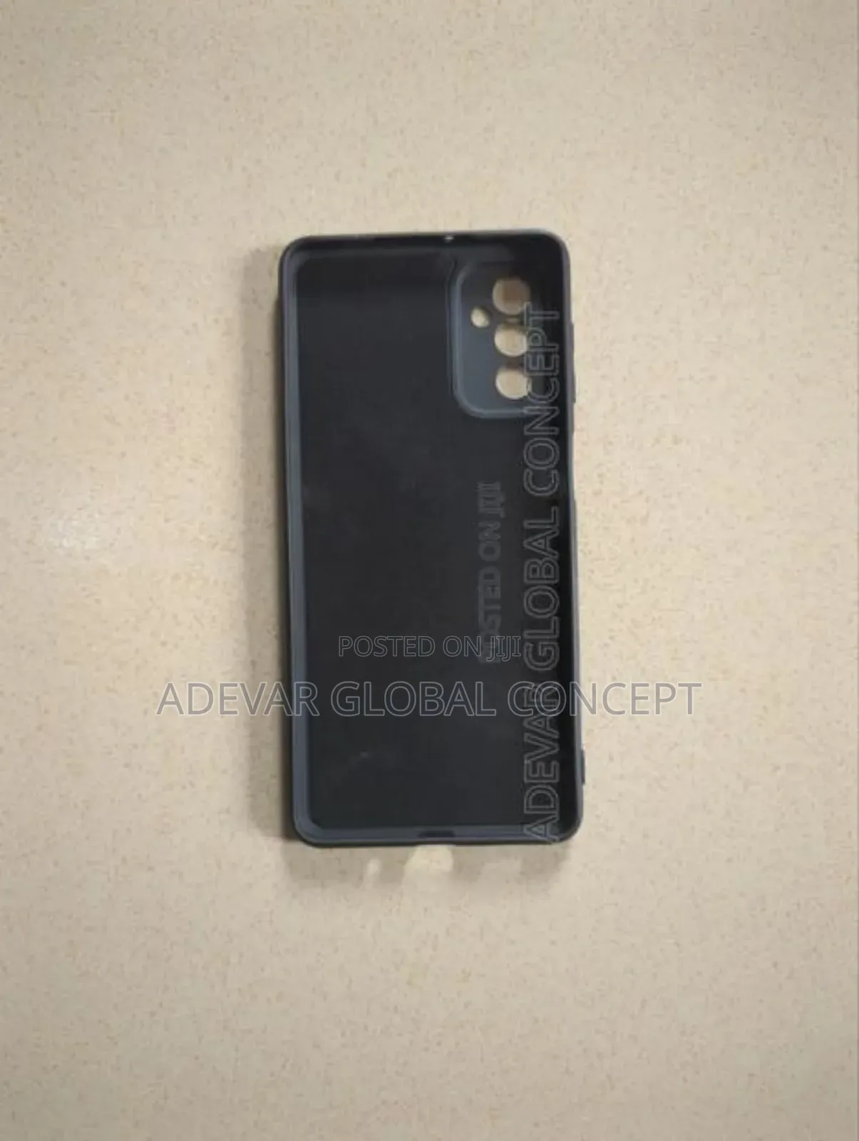 Samsung Galaxy M52 5g Silicone Pouch Case - Black