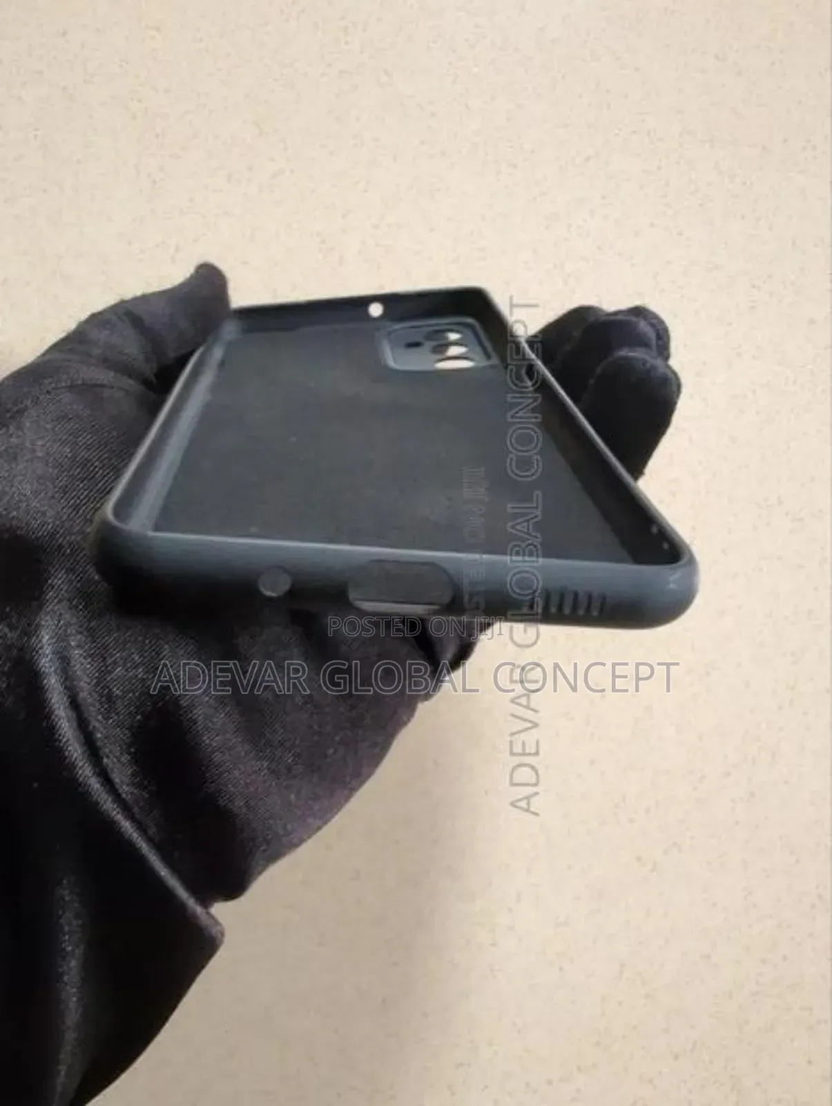 Samsung Galaxy M52 5g Silicone Pouch Case - Black