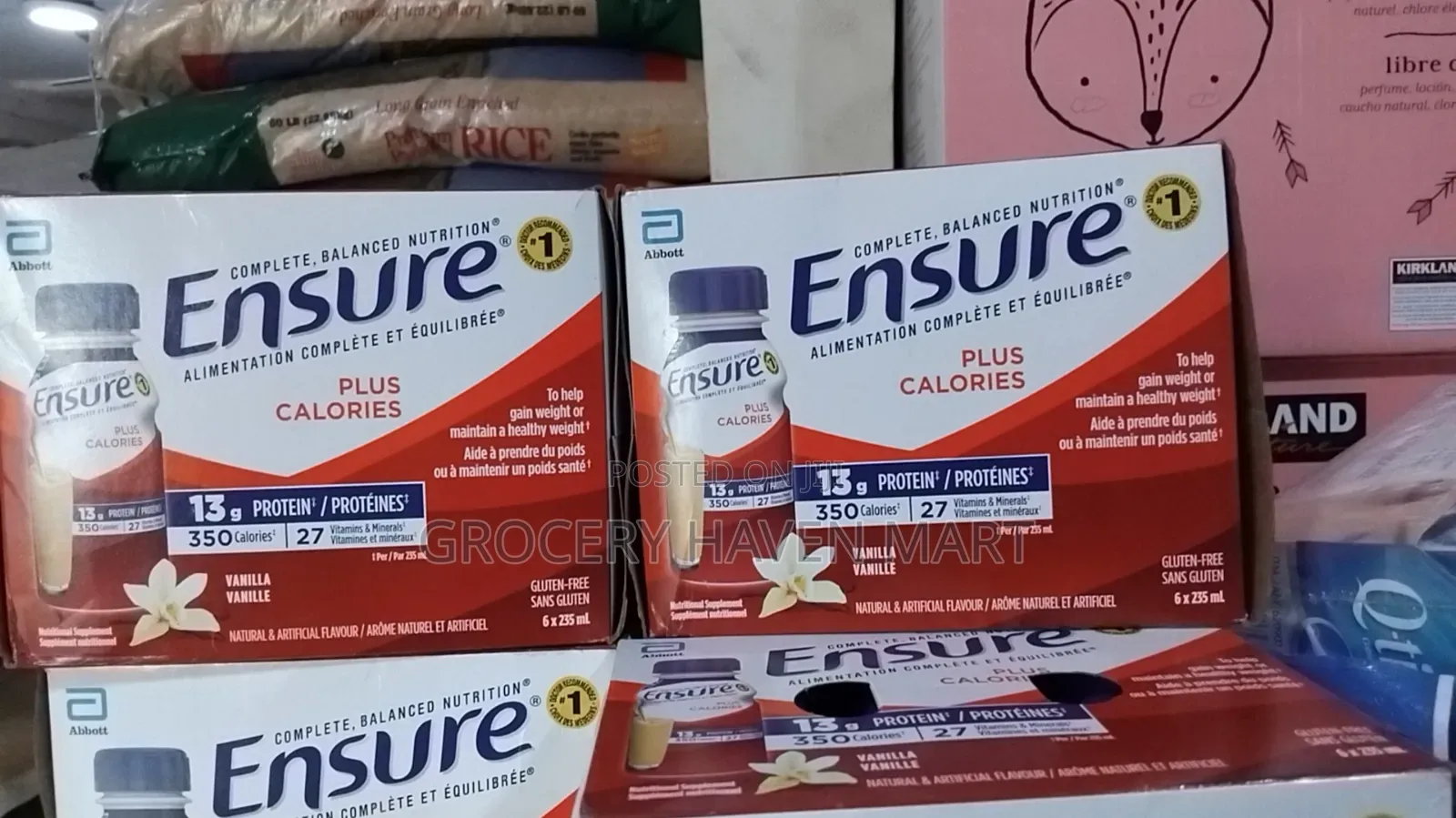 Ensure Plus Calories, Nutritional Supplement Shake 235ml- 6 Count