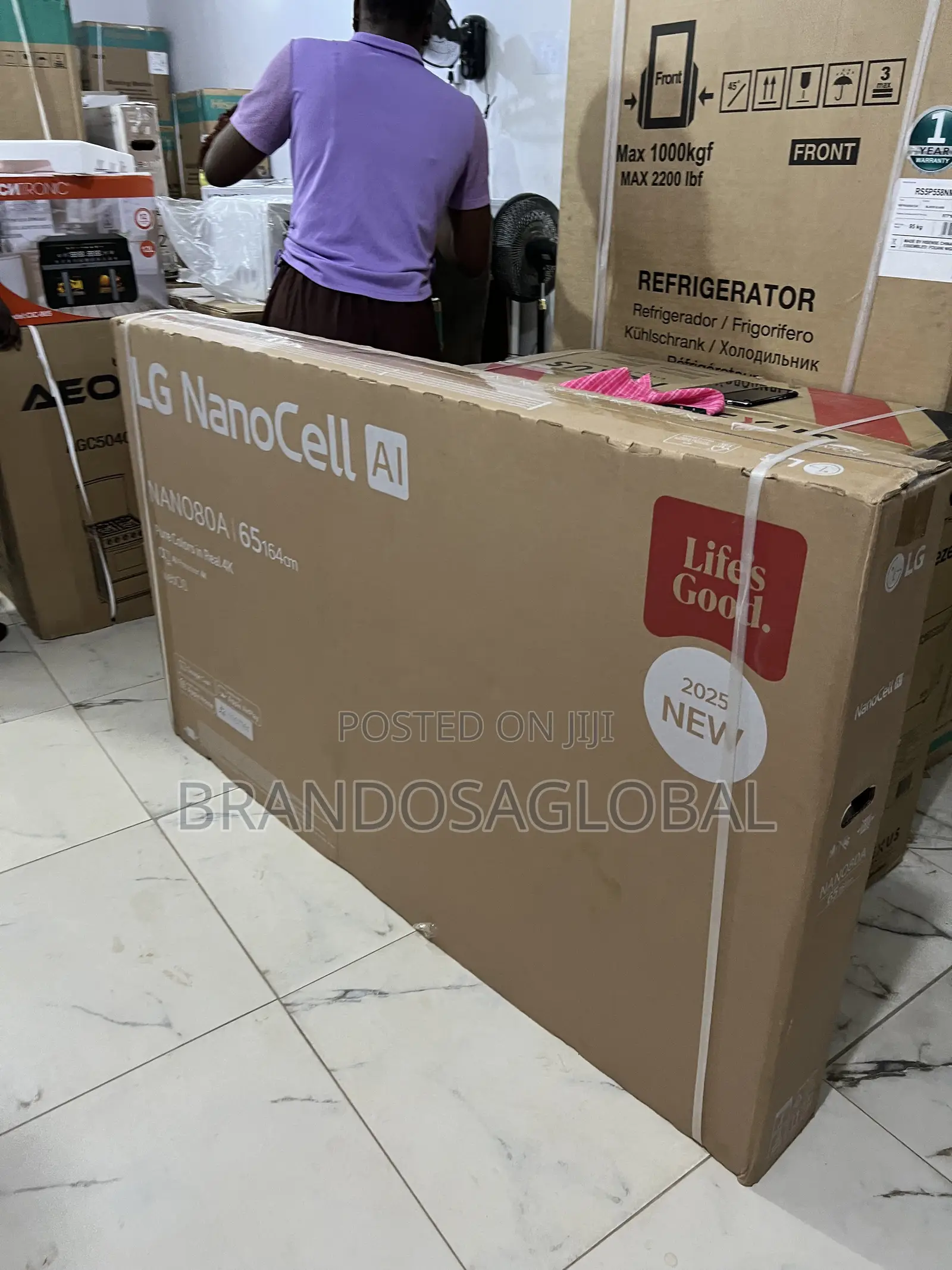Crystal Clear 65 Inch Lg Nanocell Smart Tv for Sale