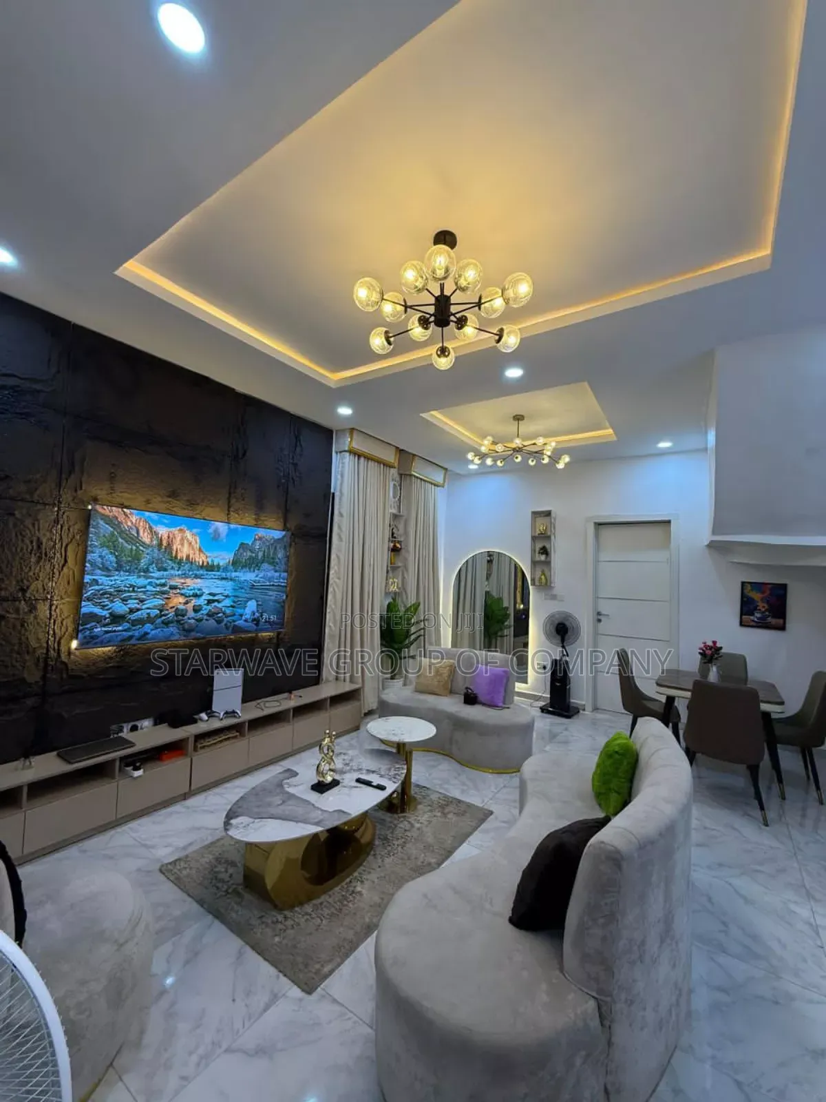Brand New 3bedroom Luxurious Apartments With Snooker Board