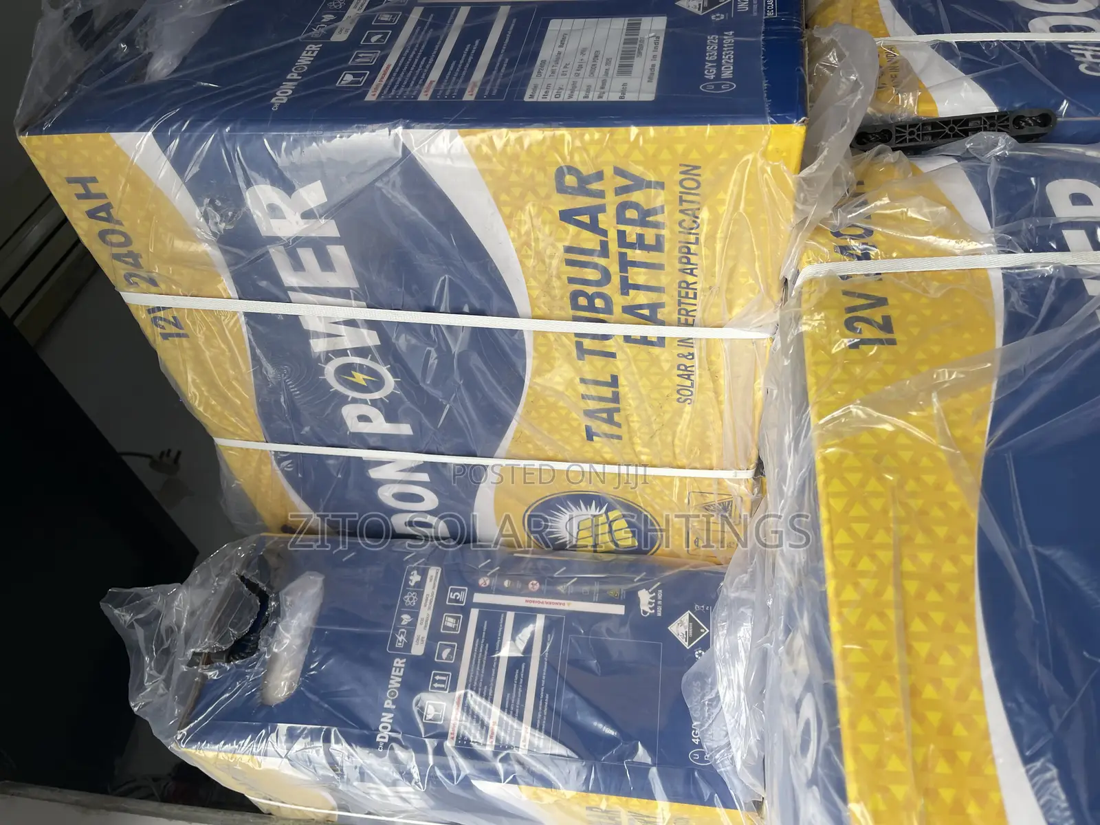 240 Chi Don Power Solar Battery