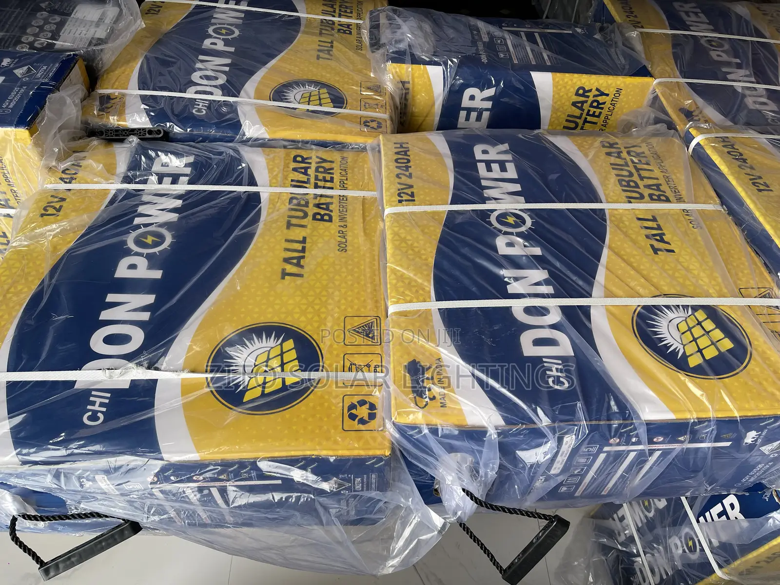 240 Chi Don Power Solar Battery