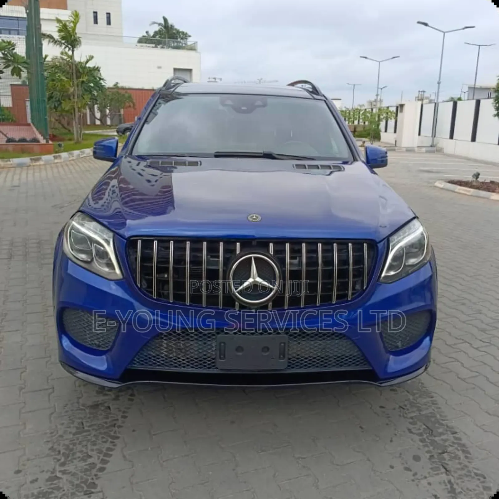 Mercedes-Benz GLS-Class GLS450 4MATIC 2018 Blue