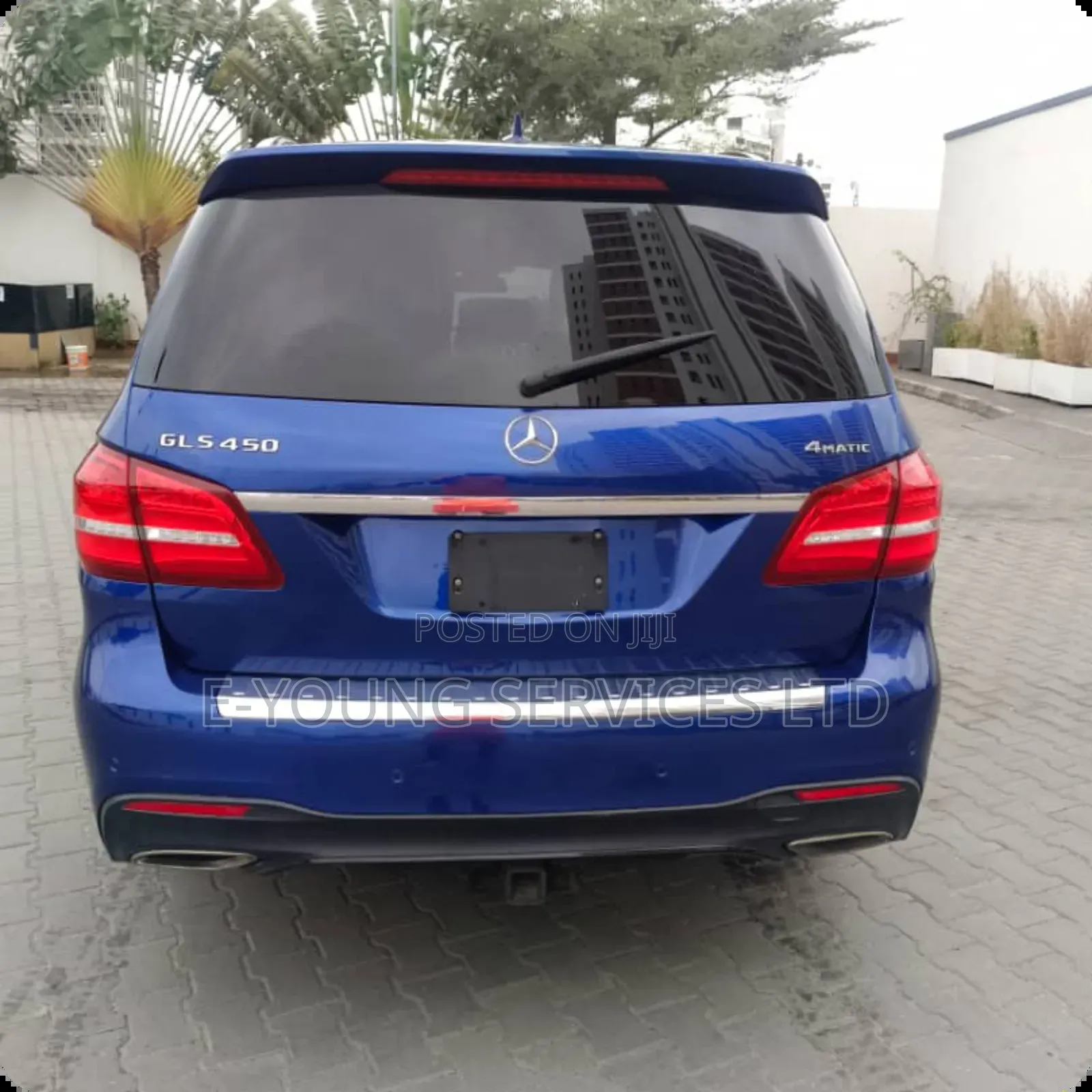 Mercedes-Benz GLS-Class GLS450 4MATIC 2018 Blue