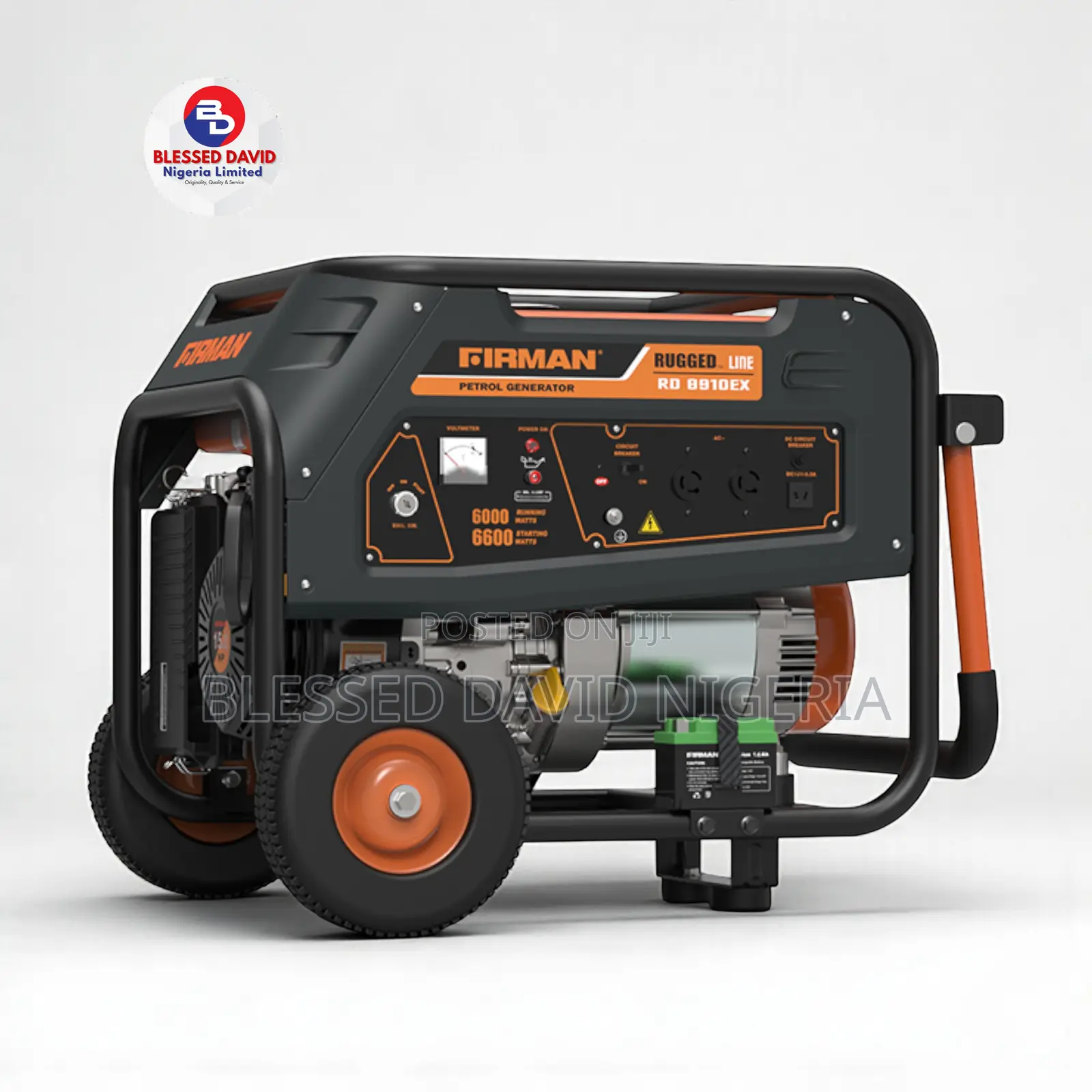 Firman Rugged Rd8910ex, 7.5kva (6000w) Key Starter Generator